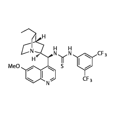 Thiourea, N-[3,5-bis(trifluoroMethyl)phenyl]-N'-[(8α,9S)-10,11-dihydro-6'-Methoxycinchonan-9-yl]- Struktur