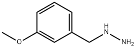 1-(3-methoxybenzyl)hydrazine Struktur