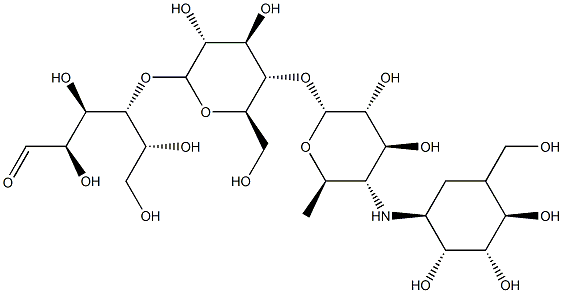 dihydroacarbose Struktur