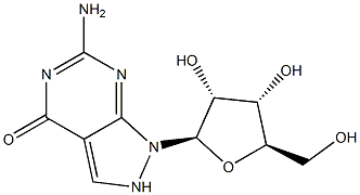 6-aminoallopurinol riboside Struktur