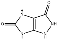 Imidazo[4,5-c]pyrazole-3,5(4,6)-dione,  1,2-dihydro-  (4CI) Struktur