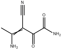 -bta--Pentenamide,  -gamma--amino--bta--cyano--alpha--keto-  (2CI) Struktur