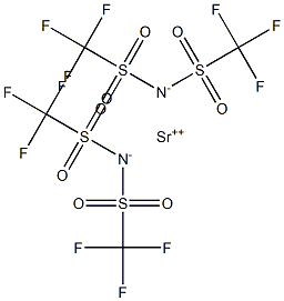 StrontiuM bis(trifluoroMethylsulfonyl)iMide Struktur