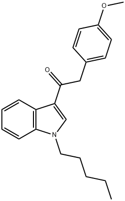 JWH-201 Struktur