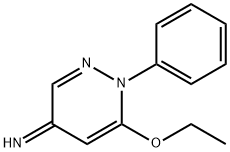 4(1H)-Pyridazinimine,6-ethoxy-1-phenyl-(9CI) Struktur