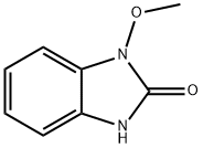 2H-Benzimidazol-2-one,1,3-dihydro-1-methoxy-(9CI) Struktur