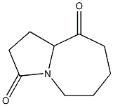 1H-Pyrrolo[1,2-a]azepine-3,9(2H,9aH)-dione,tetrahydro-(9CI) Struktur