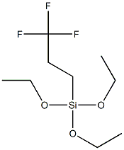 Diethoxy-methyl-(3,3,3-trifluoro-propyl)-silane Structure