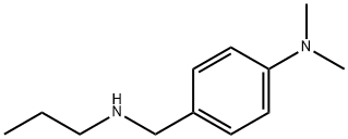 N,N-dimethyl-4-[(propylamino)methyl]aniline Struktur