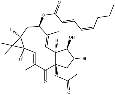 Euphohelioscopin A Struktur