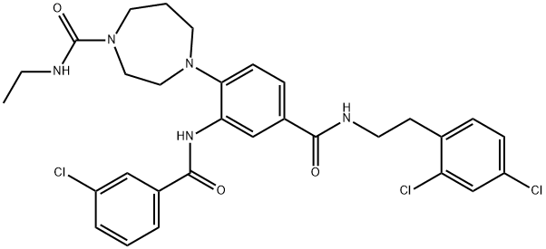 CXCR3 Antagonist 6c Struktur