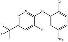 3-Chlor-2-(2-Chlor-5-AMino-Phenoxy)-5-(TrifluoroMethyl)-Pyridine Struktur