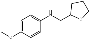 (4-methoxyphenyl)(tetrahydrofuran-2-yl)methylamine Struktur