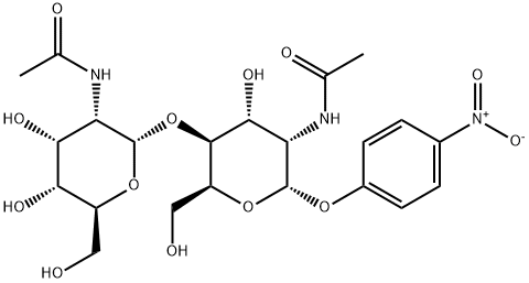 GalNAc beta(1-4)GlcNAc-beta-pNP Struktur