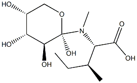 Fructose-isoleucine (Mixture of diastereoMers) Struktur