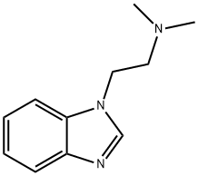 1H-Benzimidazole-1-ethanamine,N,N-dimethyl-(9CI) Struktur