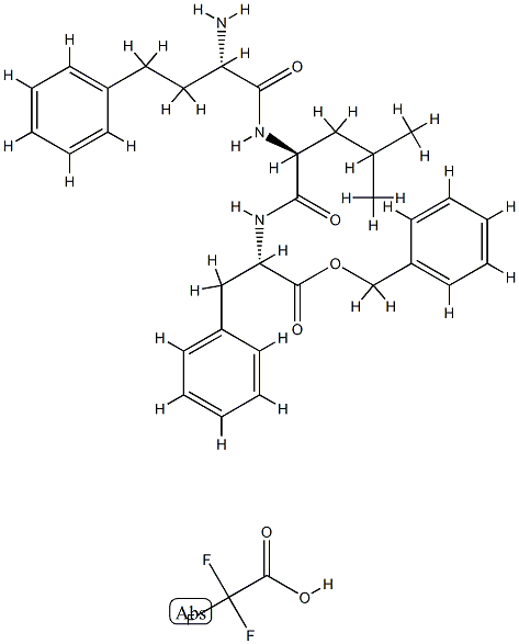 L-Phenylalanine, (αS)-α-aminobenzenebutanoyl-L-leucyl-, phenylmethyl ester (monotrifluoroacetate)