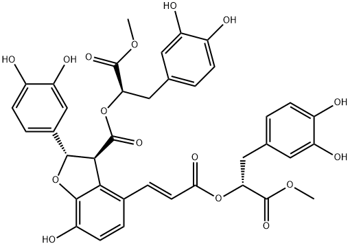 diMethyl lithosperMate B Struktur