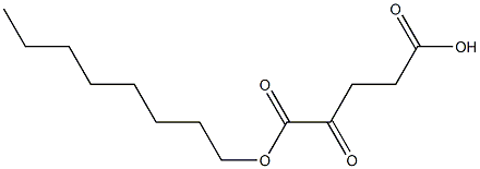 Octyl-α-ketoglutarate Struktur