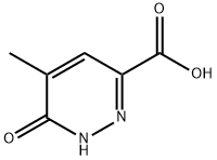 3-Pyridazinecarboxylicacid,1,6-dihydro-5-methyl-6-oxo-(6CI,9CI) Struktur