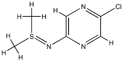 5-Chloro-N-(dimethyl-λ4-sulfanylidene)-2-pyrazinamine Struktur