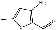 2-Thiophenecarboxaldehyde,3-amino-5-methyl-(9CI) Struktur