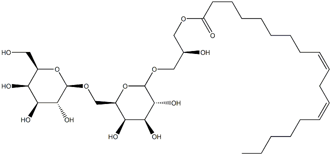 gingerglycolipid B Struktur