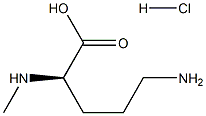 N-Me-D-Orn-OH·HCl Struktur