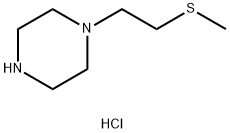 1-[2-(Methylthio)ethyl]piperazine dihydrochloride Struktur