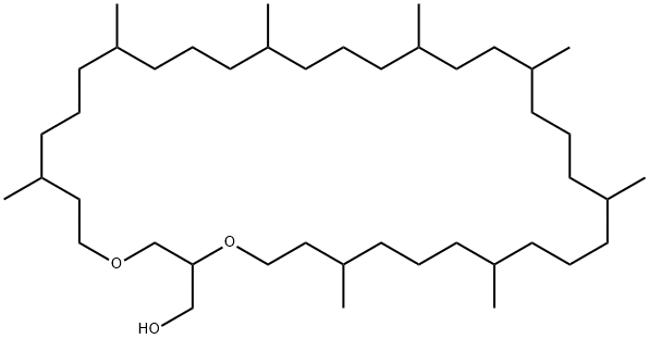 1,2-Cyclic-diphytanylglycerol ether Struktur