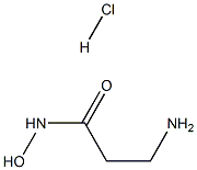 beta-alanine hydroxamate hydrochloride Struktur