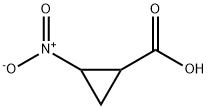 Cyclopropanecarboxylic acid, 2-nitro- (6CI,7CI) Struktur