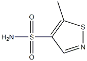 4-Isothiazolesulfonamide,5-methyl-(7CI) Struktur