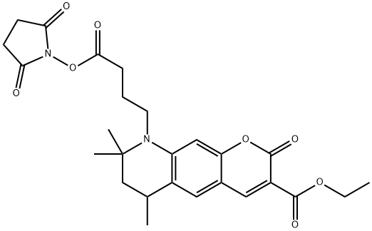 ATTO 425-NHS ESTER Struktur