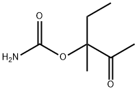 Carbamic acid, ester with 3-hydroxy-3-methyl-2-pentanone (7CI) Struktur