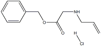 S-Allylglycine phenylmethyl ester hydrochloride Struktur