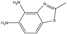 Benzothiazole, 4,5-diamino-2-methyl- (6CI,7CI) Struktur