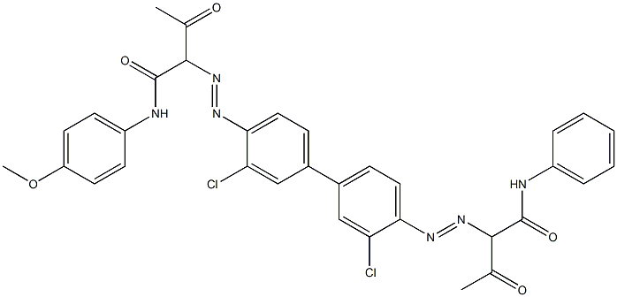 Pigment Yellow 126 Struktur