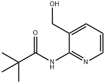 2-(2,2,2-TRIMETHYLACETAMIDO)PYRIDINE-3-METHANOL Struktur