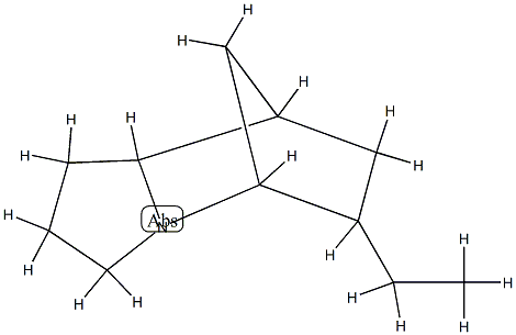 5,8-Methanoindolizine,6-ethyloctahydro-(9CI) Struktur