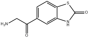 2-Benzothiazolinone,5-glycyl-(7CI) Struktur