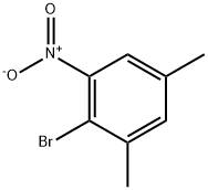 2-bromo-1,5-dimethyl-3-nitrobenzene Struktur