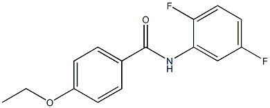 N-(2,5-difluorophenyl)-4-ethoxybenzamide Struktur