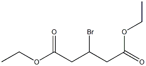 Glutaric acid, :3-bromo-, diethyl ester (6CI,7CI) Struktur