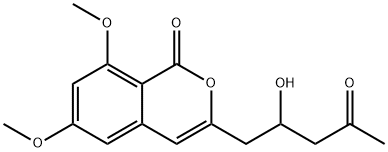 6,8-Di-O-methylcitreoisocoumarin Struktur