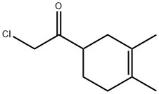 Ketone, chloromethyl 3,4-dimethyl-3-cyclohexen-1-yl (6CI,7CI) Struktur