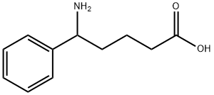 5-amino-5-phenylpentanoic acid Struktur