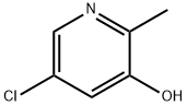 2-Methyl-3-hydroxy-5-chloropyridine Struktur