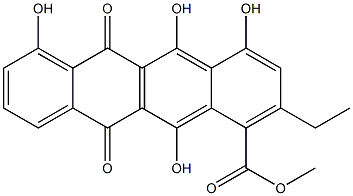 anhydromaggiemycin Struktur