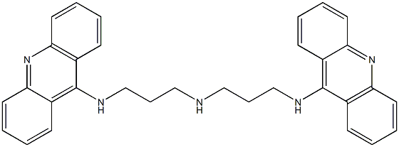 bis-9-aminoacridine Struktur